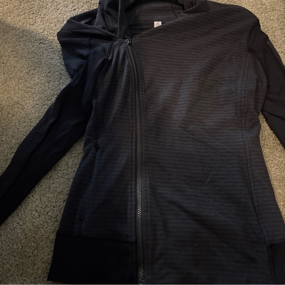 Lululemon Black Striped Women's Jacket